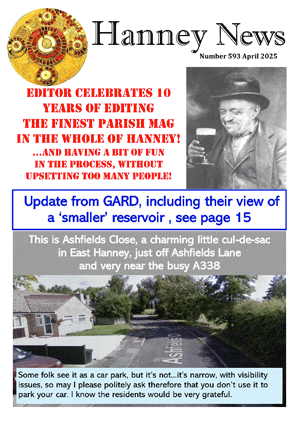 The current issue of Hanney News.