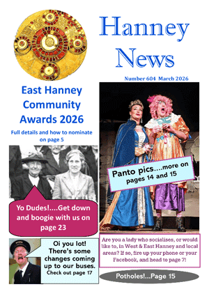 The current issue of Hanney News.